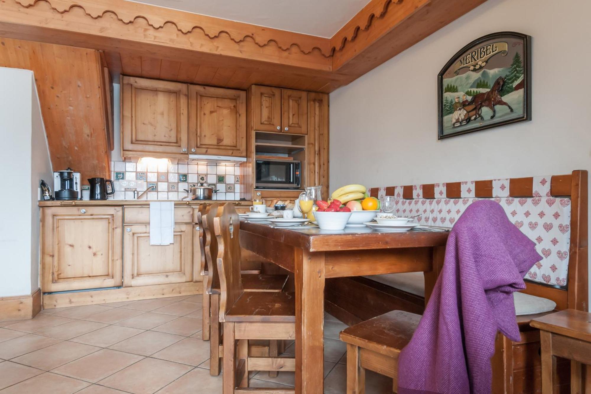 Residence Pierre & Vacances Premium Les Fermes De Мерібель Номер фото