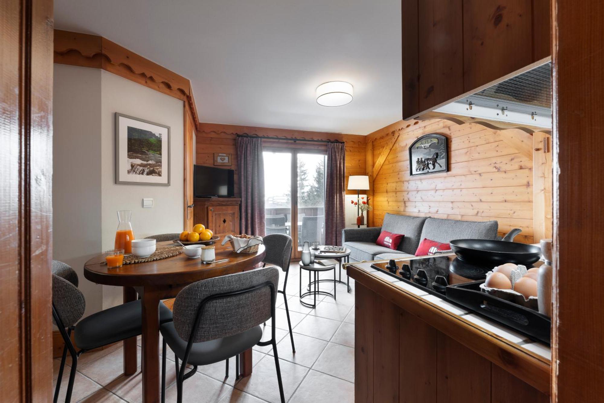 Residence Pierre & Vacances Premium Les Fermes De Мерібель Екстер'єр фото